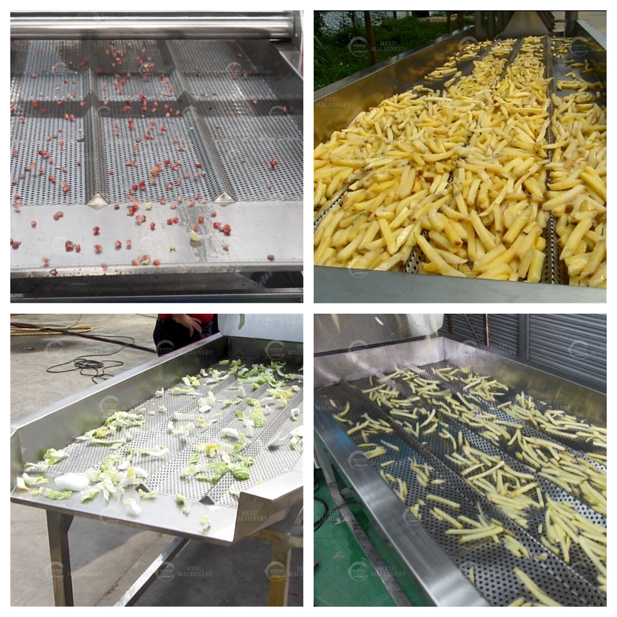 potato chips deoiling machine french fries deoil machine