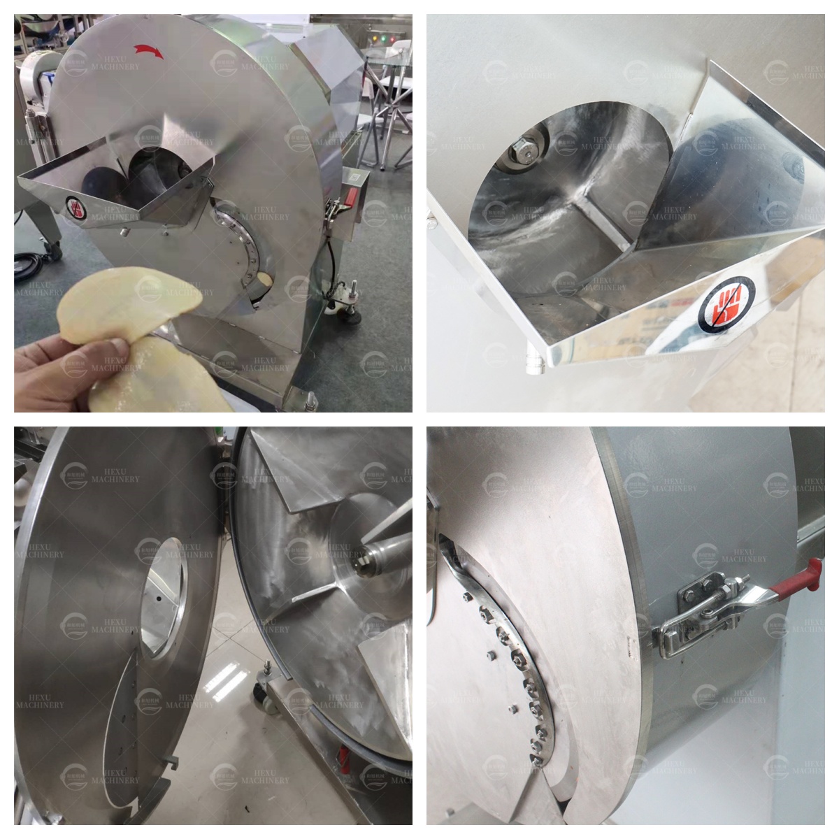 potato chips cutting machine potato slicing machine