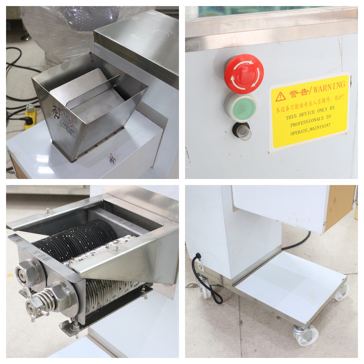 fresh meat slicing machine