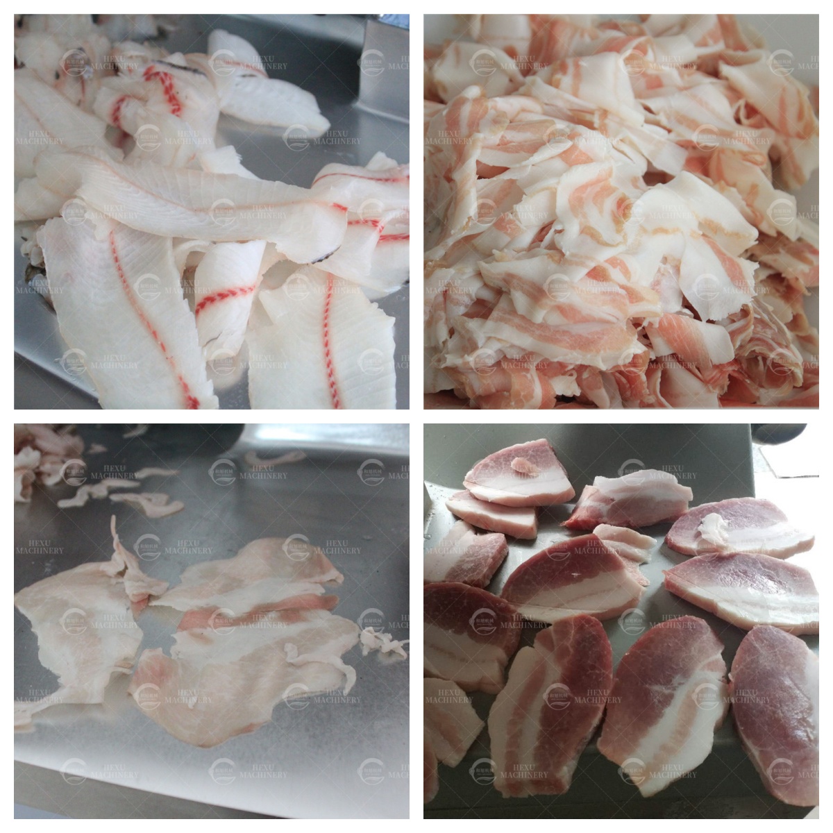 frozen meat cutting machine