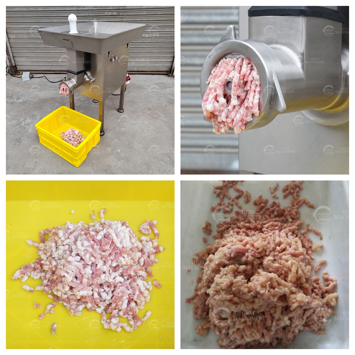 fresh meat mincer machine