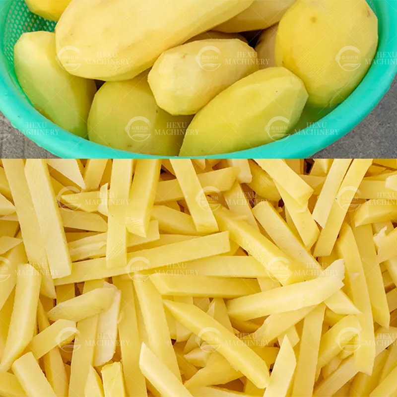 从土豆到薯条，食品机械如何完成？