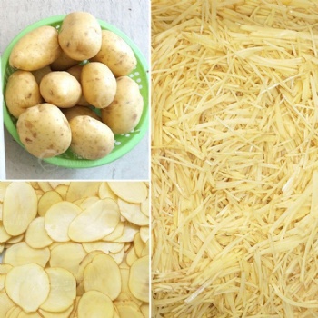 土豆切波浪片机