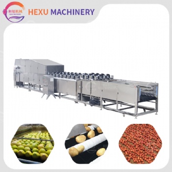 Fresh Fruits Sterilizing, Cleaning and Drying Line